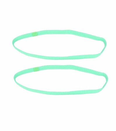Haarband Elastiek Sport Anti Slip Licht Groen