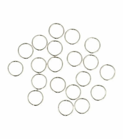 Haarringen Basic 20 Stuks Zilver