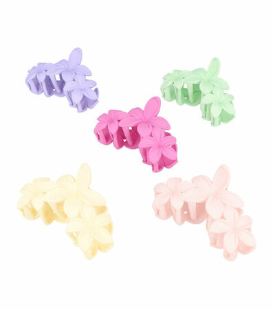 Haarspeld Klemmen Set XL Bloemen 11cm Color