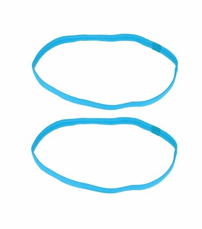Haarband Elastiek Sport Anti Slip Blauw