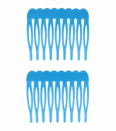 Haarspeld Haarkammen Klein Blauw