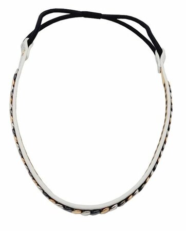 Haarband Studs Koper Grijs Zilver