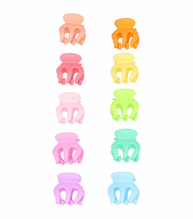 Haarspeld Klemmen Set Klein Spin 2cm Color