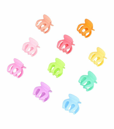 Haarspeld Klemmen Set Klein Spin 2cm Color