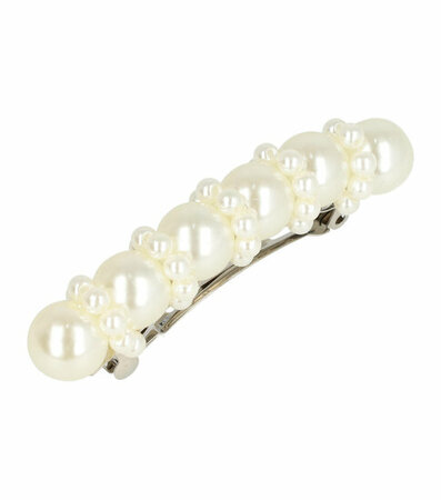 Haarspeld Parel Kralen 7cm Wit