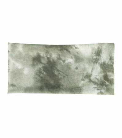 Haarband Tie Dye Patroon 11cm Groen Grijs