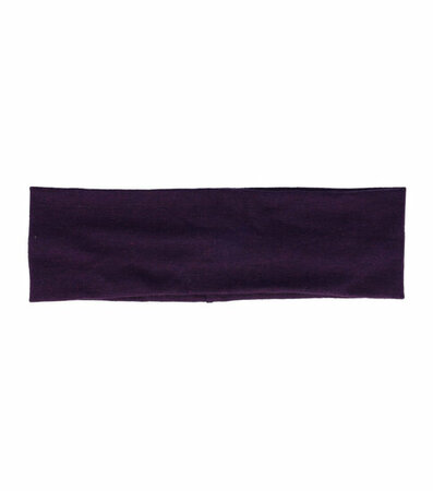 Haarband Basic 6cm Effen Donker Paars