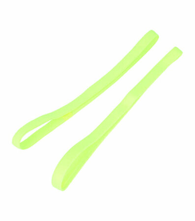 Haarband Elastiek Sport Anti Slip Neon Geel