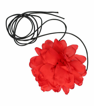 Haarband Veter Bloem Rood