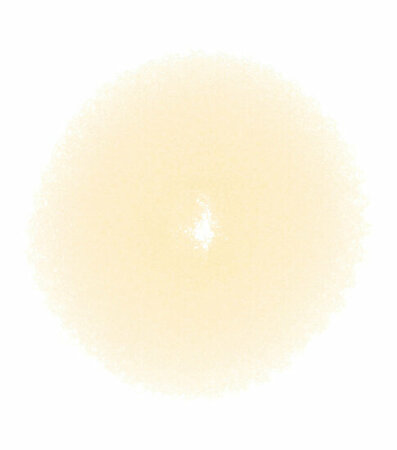 Haardonut Bun 6cm Klein Blond