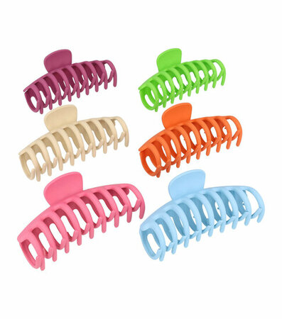 Haarspeld Klemmen Set Effen 11cm Color