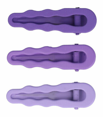 Duckklem Wave Fantasie Vorm Paars