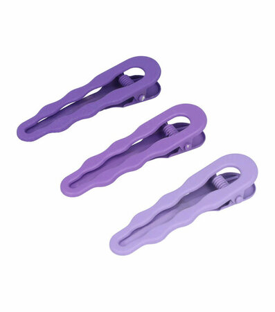 Duckklem Wave Fantasie Vorm Paars
