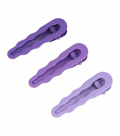 Duckklem Wave Fantasie Vorm Paars