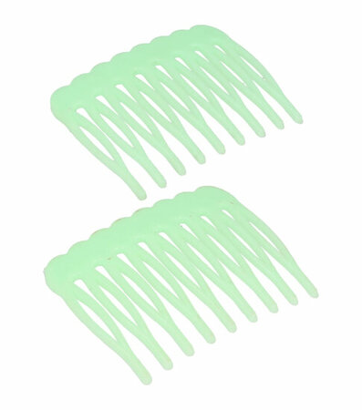 Haarspeld Haarkammen Klein Licht Groen
