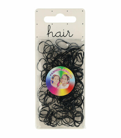 Haarelastieken Mini Zwart