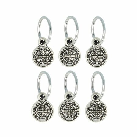 Haarringen Bedel Religie Zilver