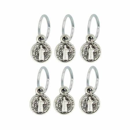 Haarringen Bedel Religie Zilver