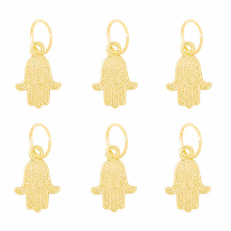 Haarringen Bedel Hamsa Goud
