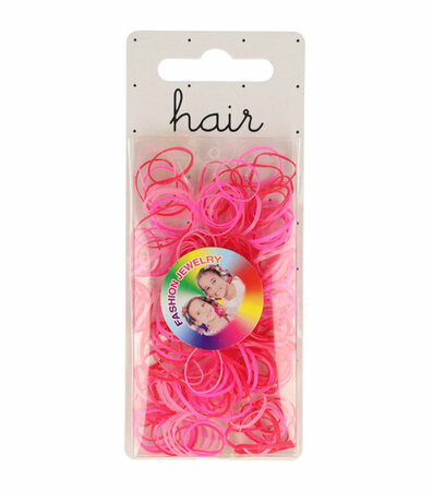 Haarelastieken Mini Roze