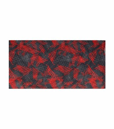Haarband Multifunctioneel Fantasie Streep Print Grijs Rood
