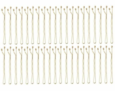 Haarspeld Schuifspeldjes 40 Stuks 6cm Basic Goud