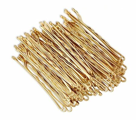 Haarspeld Schuifspeldjes 40 Stuks 6cm Basic Goud