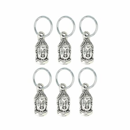 Haarringen Bedel Boedha Zilver
