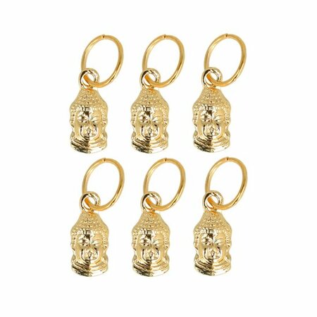 Haarringen Bedel Boedha Goud