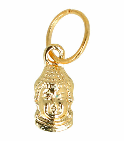 Haarringen Bedel Boedha Goud