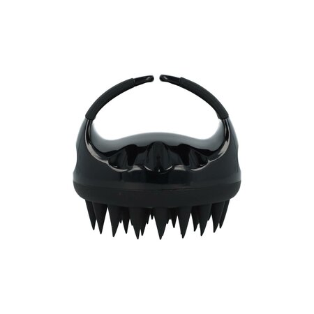Shampoo Hoofd Massage Borstel Siliconen Zwart