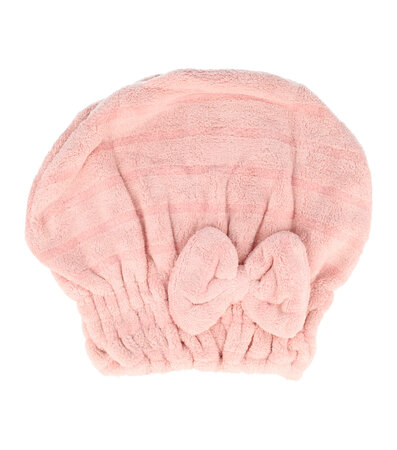 Haardroogdoek Muts Licht Roze