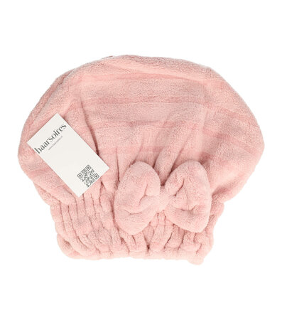 Haardroogdoek Muts Licht Roze