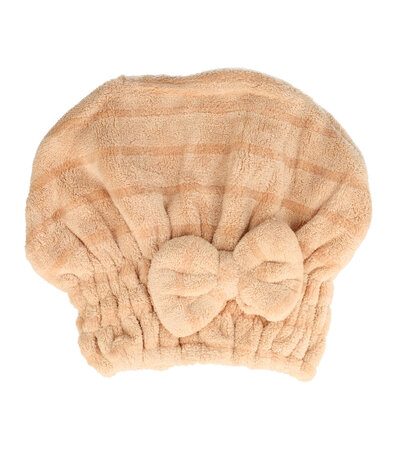 Haardroogdoek Muts Licht Bruin