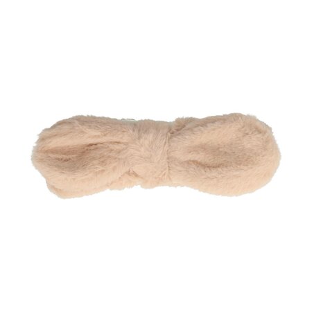 Haarband Make-up Furry Strik Beige