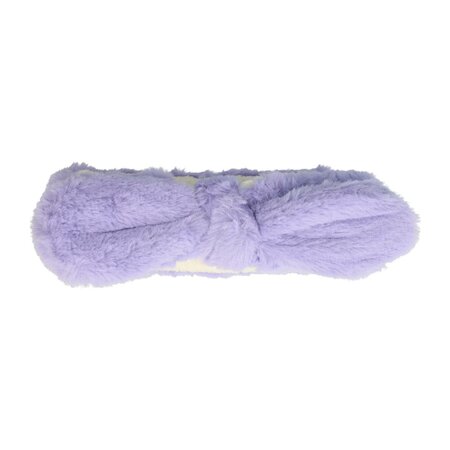 Haarband Make-up Furry Strik Paars