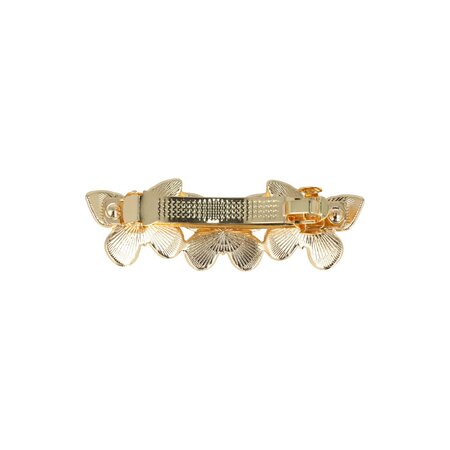 Haarspeld Vlinder Metaal 7cm Goud