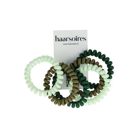 Invisibobble Haarelastiek 5cm Matte Kleuren Groen