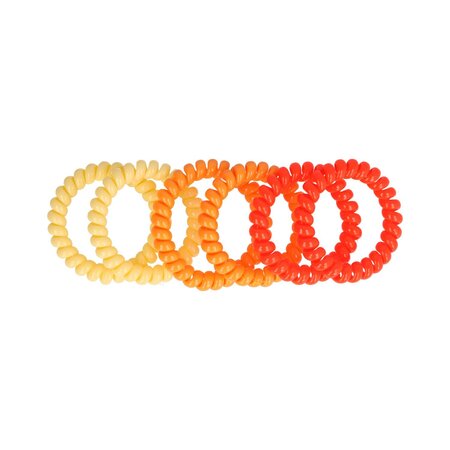 Invisibobble Haarelastiek 5cm Glans Kleuren Geel Oranje