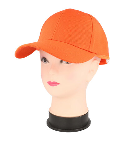 Cap Basic One Size Oranje