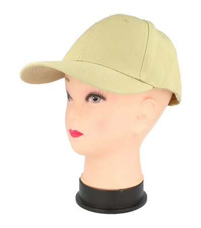 Cap Basic One Size Beige