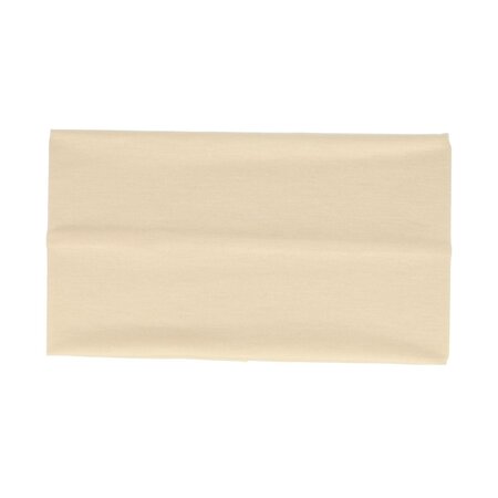 Haarband Basic 11cm Effen Stof Creme