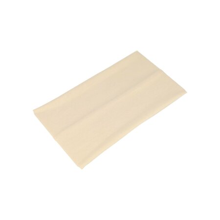 Haarband Basic 11cm Effen Stof Creme