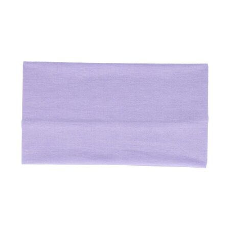 Haarband Basic 11cm Effen Stof Lila Paars