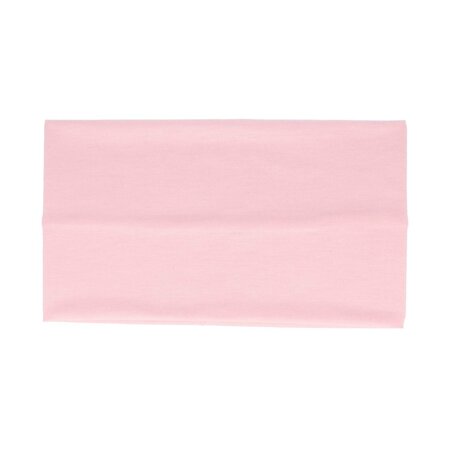 Haarband Basic 11cm Effen Stof Licht Roze