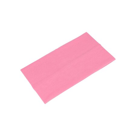 Haarband Basic 11cm Effen Stof Fuchsia Roze