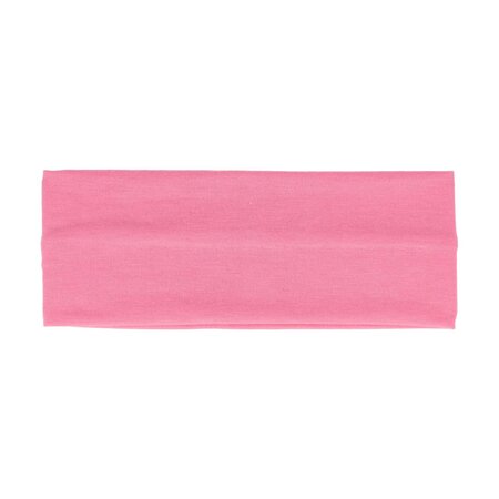 Haarband Basic 5cm Effen Stof Fuchsia Roze