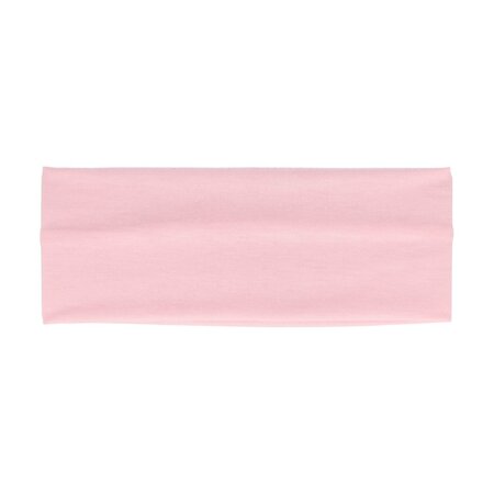 Haarband Basic 5cm Effen Stof Licht Roze