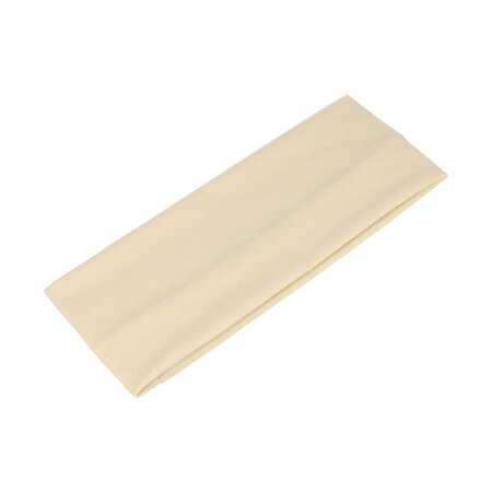 Haarband Basic 5cm Effen Stof Creme