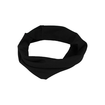 Haarband Basic 8cm Zwart